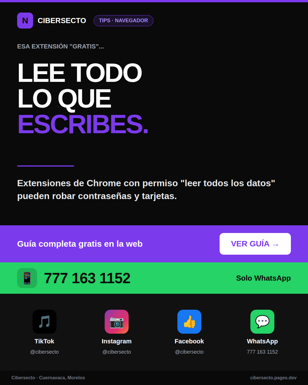 Extensiones de Chrome maliciosas — cómo roban tus datos
