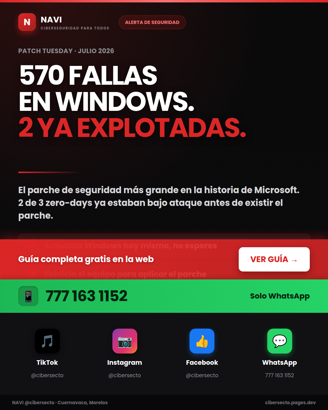 Microsoft corrige 570 fallas de seguridad en Windows, el parche más grande de su historia