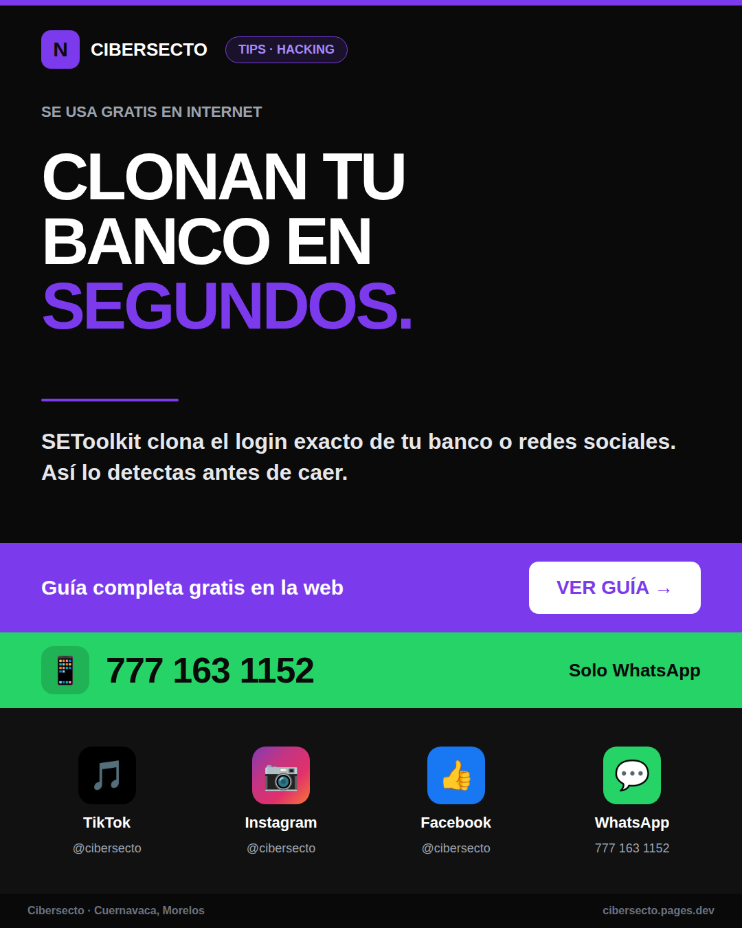 SEToolkit — la herramienta que clona el login de tu banco o redes sociales